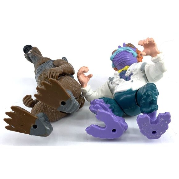 Teenage Mutant Ninja Turtle Baxter Stockman Splinter Figure 4.5" No Wings 1989 - Picture 8 of 8